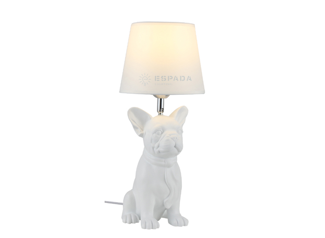 French Bulldog Bedside Table Lamp