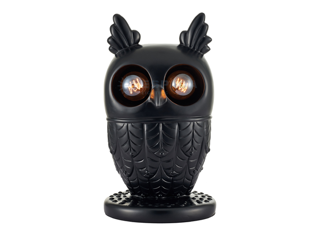 Owl Sculpted Table Lamp For Kids Room