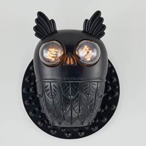 Children's Bedroom Deco Animal Owl Wall Lamp