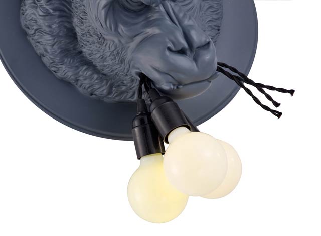 Wall Mounted Gorilla Head Light