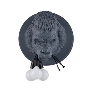 Wall Mounted Gorilla Head Light