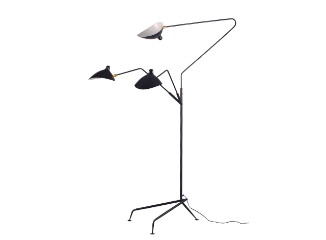 Replica Serge Mouille 3 Arms Tripod Floor Lamp