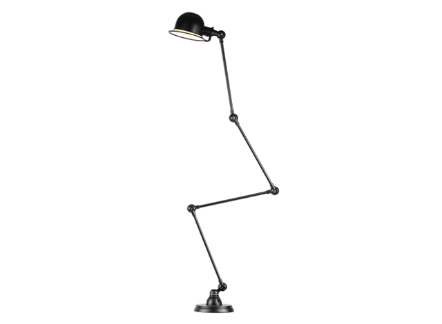 Industrial Arm Adjustable Task Floor Lamp