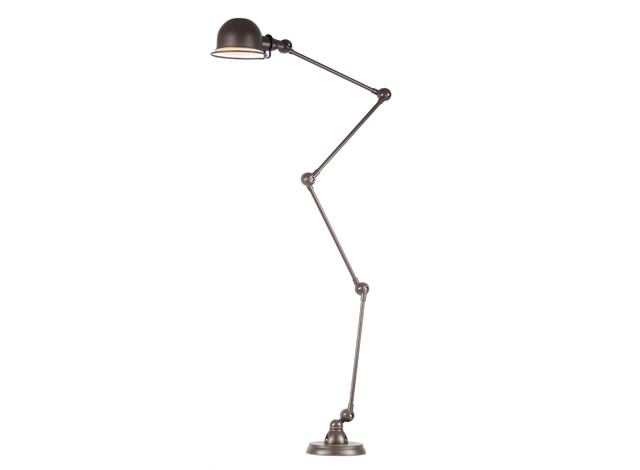 Industrial Arm Adjustable Task Floor Lamp