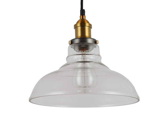 ES066 Vintage Restaurant Glass Barn Pendant Light