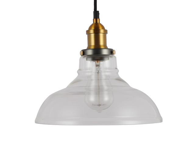 ES066 Vintage Restaurant Glass Barn Pendant Light