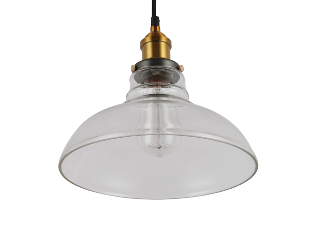 ES066 Vintage Restaurant Glass Barn Pendant Light