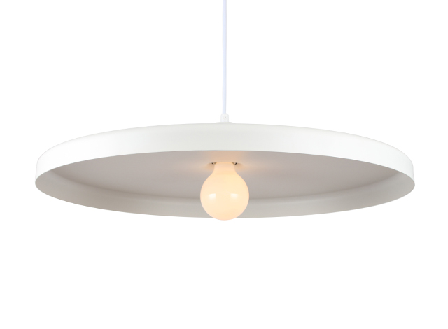 ES099 Modern White Aluminum Disk Pendant Light