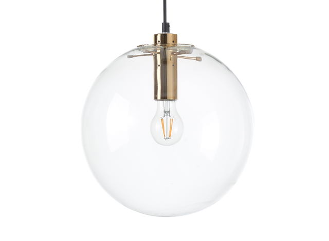 ES471 Modern Restaurant Decorative Globe Glass Suspension Lamp
