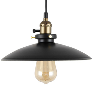 Metal Shade Switch Pendant Light