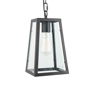 Industrial Kitchen Island Glass Lantern Pendant Light