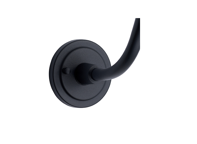 black gooseneck wall sconce