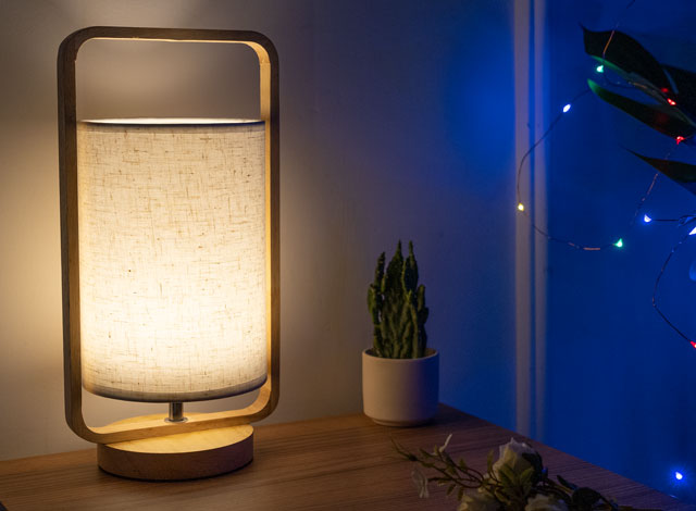 lantern shaped bedside portable led table lamp 4