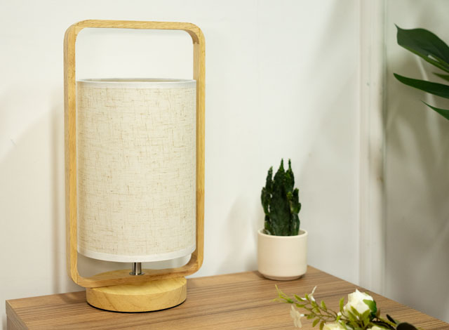 lantern shaped bedside portable led table lamp 5