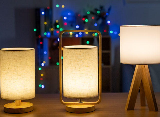 lantern shaped bedside portable led table lamp 6