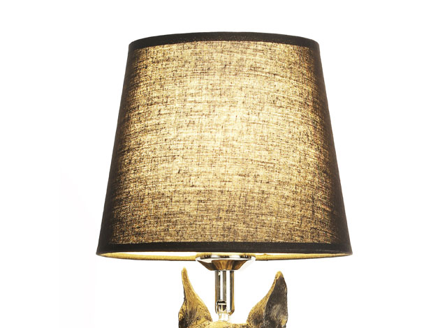 animal theme decor boston dog sculpture table lamp 4