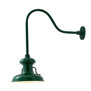 Extra Large Outdoor Gooseneck Barn Light Wall Mount Commercial Exterior Signage Lighting